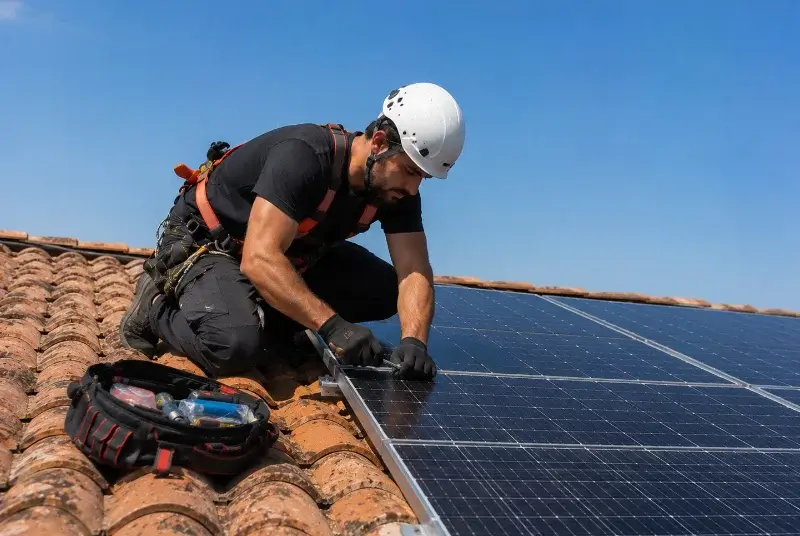 Maintenance et monitoring de panneaux solaires à Carqueiranne