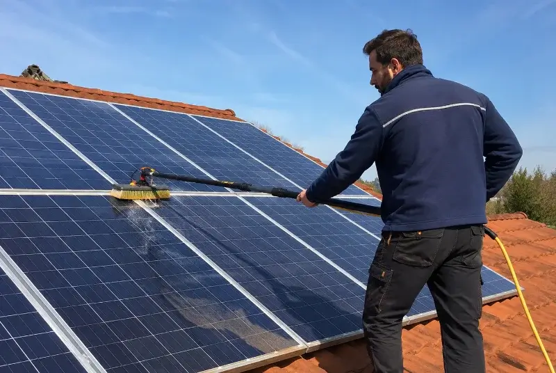 Nettoyage et entretien de panneaux solaires à Carqueiranne